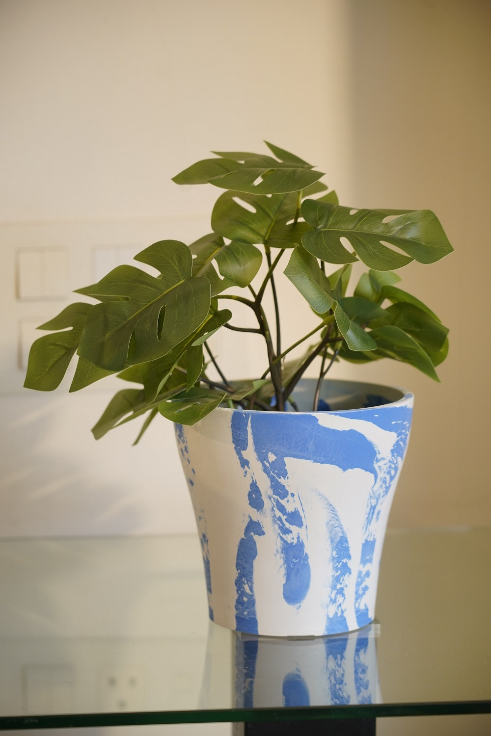 affordable indoor plant pots Shop Nova Marble by Ecosphere