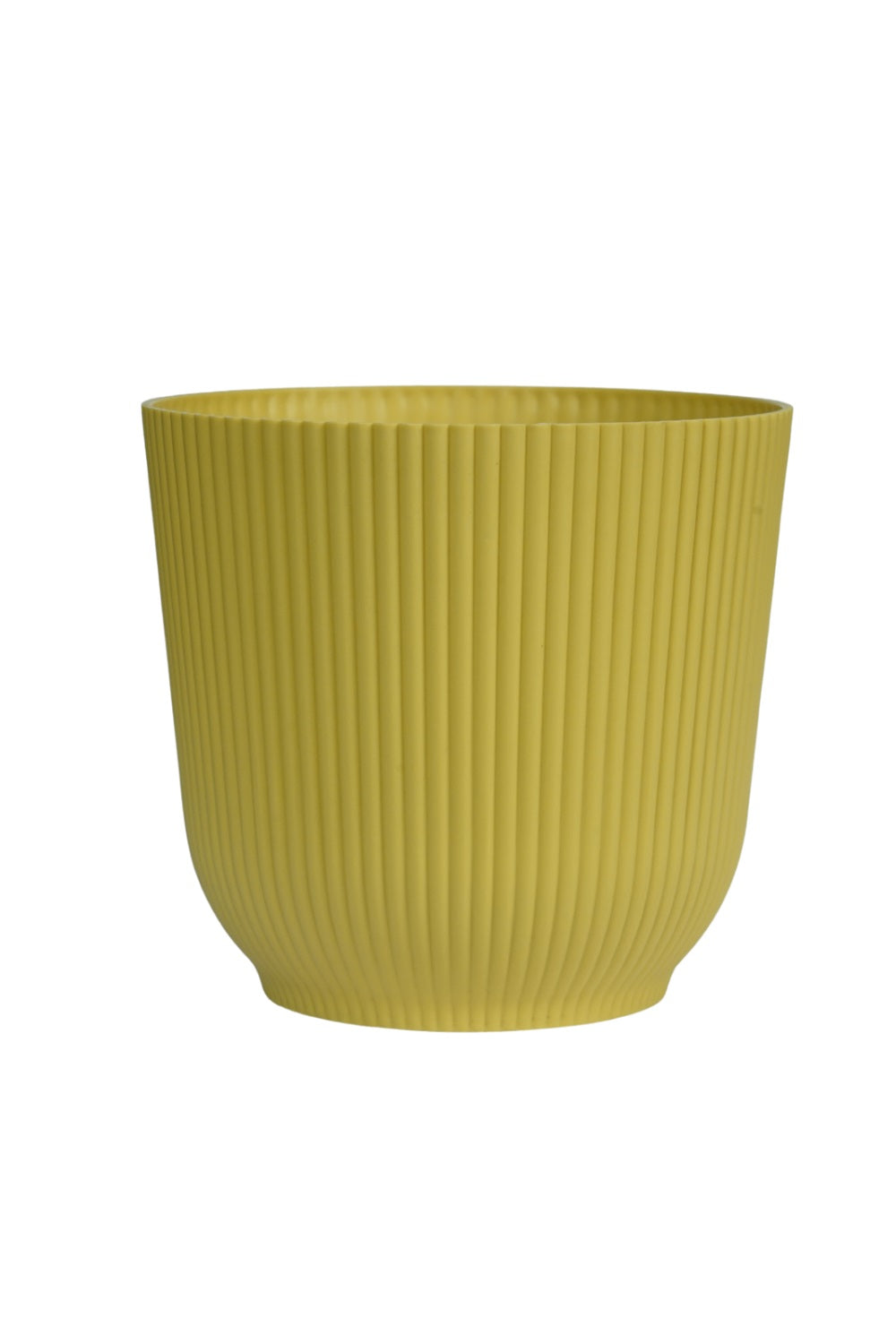 cheapest pots for plants online Groove Grid Small Tabletop Planter – White, Yellow, Orange & Blue